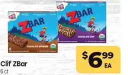 Tony’s Fresh Market Clif ZBar offer