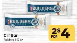 Tony’s Fresh Market Clif Bar Builders offer
