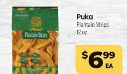 Tony’s Fresh Market Puka Plantain Strips offer