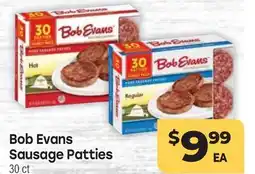 Tony’s Fresh Market Bob Evans Sausage Patties offer