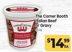 Tony’s Fresh Market The Corner Booth Italian Beef or Gravy offer