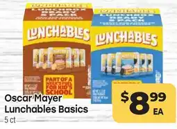 Tony’s Fresh Market Oscar Mayer Lunchables Basics offer