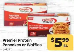 Tony’s Fresh Market Premier Protein Pancakes or Waffles offer