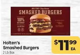Tony’s Fresh Market Holten's Smashed Burgers offer