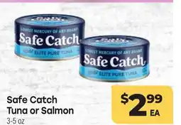 Tony’s Fresh Market Safe Catch Tuna or Salmon offer