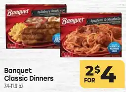 Tony’s Fresh Market Banquet Classic Dinners offer