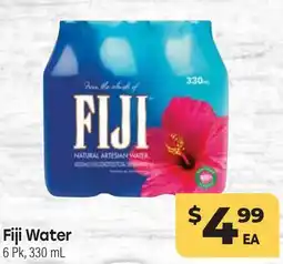 Tony’s Fresh Market Fiji Water offer