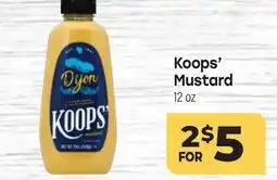 Tony’s Fresh Market Koops' Mustard offer