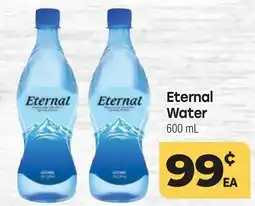 Tony’s Fresh Market Eternal Water offer