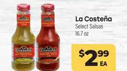 Tony’s Fresh Market La Costeña offer