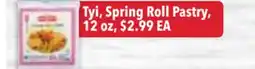 Tony’s Fresh Market Tyi, Spring Roll Pastry offer