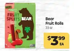 Tony’s Fresh Market Bear Fruit Rolls offer