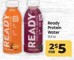 Tony’s Fresh Market Ready Protein Water offer