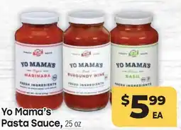 Tony’s Fresh Market Yo Mama's Pasta Sauce offer