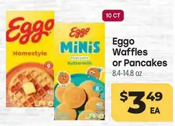 Tony’s Fresh Market Eggo Waffles or Pancakes offer