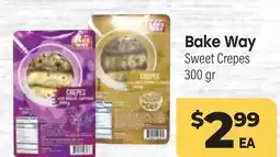 Tony’s Fresh Market Bake Way Sweet Crepes offer