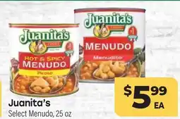 Tony’s Fresh Market Juanita's offer