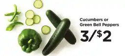 Food 4 Less Cucumbers or Green Bell Peppers offer