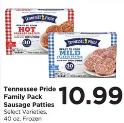 Food 4 Less Tennessee Pride Family Pack Sausage Patties offer