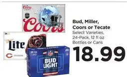 Food 4 Less Bud, Miller, Coors or Tecate offer