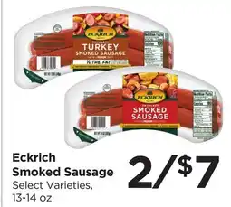 Food 4 Less Eckrich Smoked Sausage offer