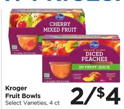 Food 4 Less Kroger Fruit Bowls offer
