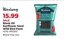 Runnings Windsong Black Oil Sunflower Seed Wild Bird Food offer