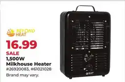 Runnings Beyond Heat 1,500W Milkhouse Heater offer