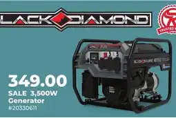 Runnings Black Diamond 3,500W Generator offer