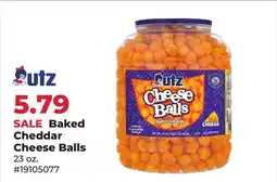 Runnings Utz Baked Cheddar Cheese Balls offer