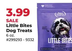Runnings NutriSource Little Bites Dog Treats offer