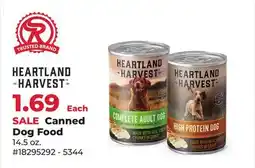 Runnings Heartland Harvest Canned Dog Food offer