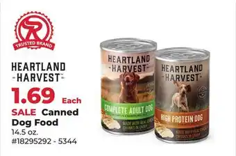 Runnings Heartland Harvest Canned Dog Food offer