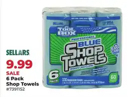 Runnings Sellars 6 Pack Shop Towels offer