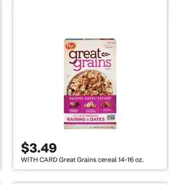 CVS Great Grains cereal offer