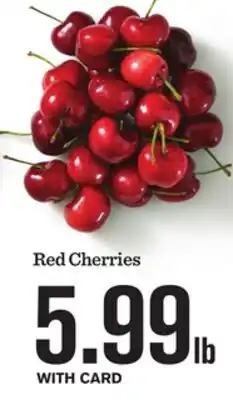 Mariano's Red Cherries offer