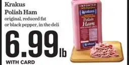 Mariano's Krakus Polish Ham offer