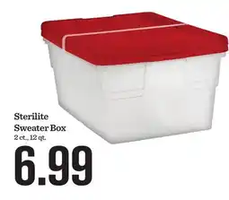 Mariano's Sterilite Sweater Box offer