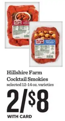Mariano's Hillshire Farm Cocktail Smokies offer