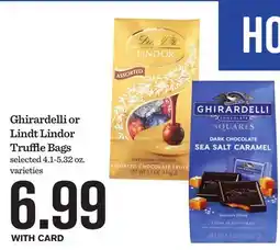 Mariano's Ghirardelli or Lindt Lindor Truffle Bags offer