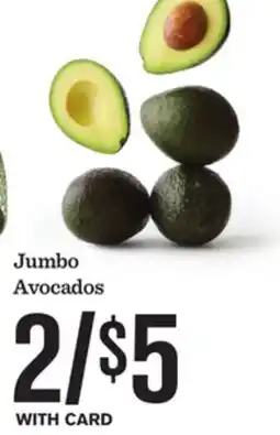 Mariano's Jumbo Avocados offer
