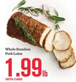 Mariano's Whole Boneless Pork Loins offer