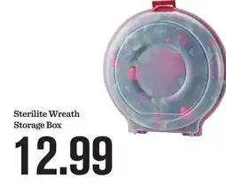 Mariano's Sterilite Wreath Storage Box offer