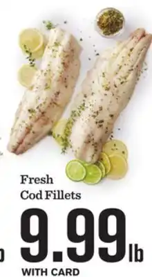 Mariano's Fresh Cod Fillets offer