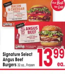 Jewel-Osco Signature Select Angus Beef Angus Beef Burgers offer