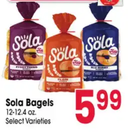 Jewel-Osco Sola Bagels offer