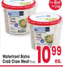Jewel-Osco Waterfront Bistro Crab Claw Meat offer