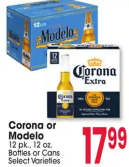 Jewel-Osco Corona or Modelo offer