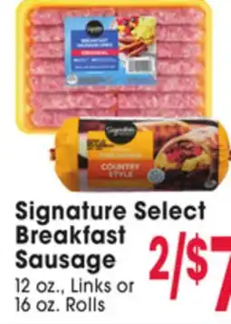 Jewel-Osco Signature Select Breakfast Sausage offer