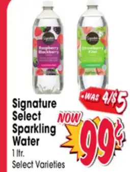 Jewel-Osco Signature Select Sparkling Water offer